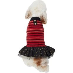 Frisco Chenille Knit Striped Dog & Cat Dress -Cat Dog Supply Store 268668 PT2. AC SS1800 V1637652393