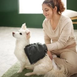 Frisco Microfiber Grooming Glove -Cat Dog Supply Store 269027 PT4. AC SS1800 V1624553016