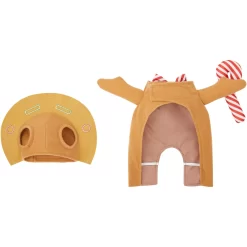 Frisco Front Walking Gingerbread Dog & Cat Costume -Cat Dog Supply Store 276156 PT5. AC SS1800 V1631571781
