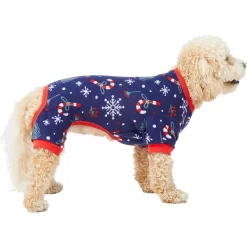 Frisco Snowy Nights Dog & Cat Cozy Polar Fleece PJs -Cat Dog Supply Store 276448 PT3. AC SS1800 V1637674030