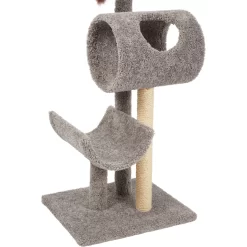 Frisco Real Carpet Cat Tree With Tunnel -Cat Dog Supply Store 282763 PT4. AC SS1800 V1621949266