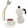 Frisco Brunch Coffee Set Plush Cat Toy With Catnip