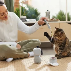 Frisco Brunch Coffee Set Plush Cat Toy With Catnip -Cat Dog Supply Store 297294 PT2. AC SS1800 V1642088943