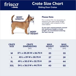 Frisco Heavy Duty Enhanced Lock Sliding Double Door Fold & Carry Wire Dog Crate & Mat Kit -Cat Dog Supply Store 297461 PT2. AC SS1800 V1633114592