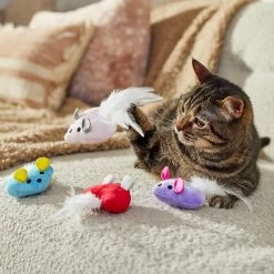 Frisco Valentine Heart Mice Plush Cat Toy With Catnip -Cat Dog Supply Store 298954 PT3. AC SS1800 V1701364814