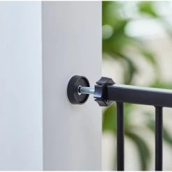 Frisco Metal Geometric Pattern Extra Wide Auto-close Dog Gate -Cat Dog Supply Store 299512 PT5. AC SS1800 V1627306893