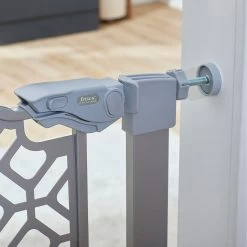 Frisco Metal Geometric Pattern Extra Tall Auto-close Dog Gate -Cat Dog Supply Store 299514 PT5. AC SS1800 V1627306936