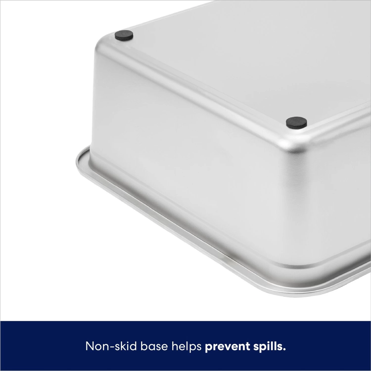 Frisco Stainless Steel Cat Litter Box 4 Frisco Stainless Steel Cat Litter Box - Image 4