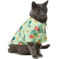 Frisco Hawaiian Floral Camp Dog & Cat Shirt -Cat Dog Supply Store 312168 PT2. AC SS1800 V1644525745