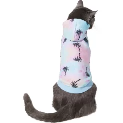 Frisco Palm Tree Dog & Cat Hoodie -Cat Dog Supply Store 312241 PT2. AC SS1800 V1644881952
