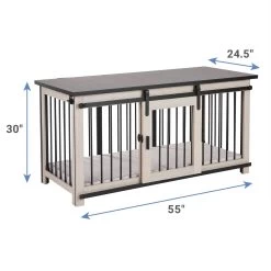 Frisco "Rockford" Dog Crate Credenza & Mat -Cat Dog Supply Store 315187 PT3. AC SS1800 V1634217787