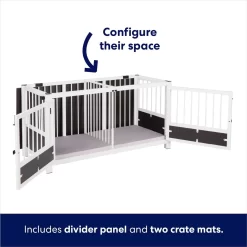 Frisco "Roma" Dog Crate Credenza & Mat -Cat Dog Supply Store 315189 PT4. AC SS1800 V1636564342