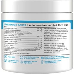 Shed Defender Allergy & Immune System Defense Soft Chew Dog Supplement, 90 Count -Cat Dog Supply Store 316205 PT2. AC SS1800 V1627680779