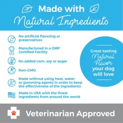 Shed Defender Allergy & Immune System Defense Soft Chew Dog Supplement, 90 Count -Cat Dog Supply Store 316205 PT5. AC SS1800 V1627684092