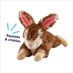 Frisco Realistic Rabbit Plush Squeaky Dog Toy -Cat Dog Supply Store 316939 PT2. AC SS1800 V1695760987