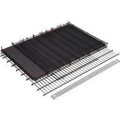 Frisco XX-Large Heavy Duty Enhanced Lock Double Door Wire Dog Crate, Fold & Carry Wire Dog Crate & Mat Kit, 54" -Cat Dog Supply Store 318116 PT5. AC SS1800 V1634154681