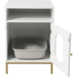Frisco Elevated Side Table Litter Box Cover -Cat Dog Supply Store 322627 PT3. AC SS1800 V1653421283