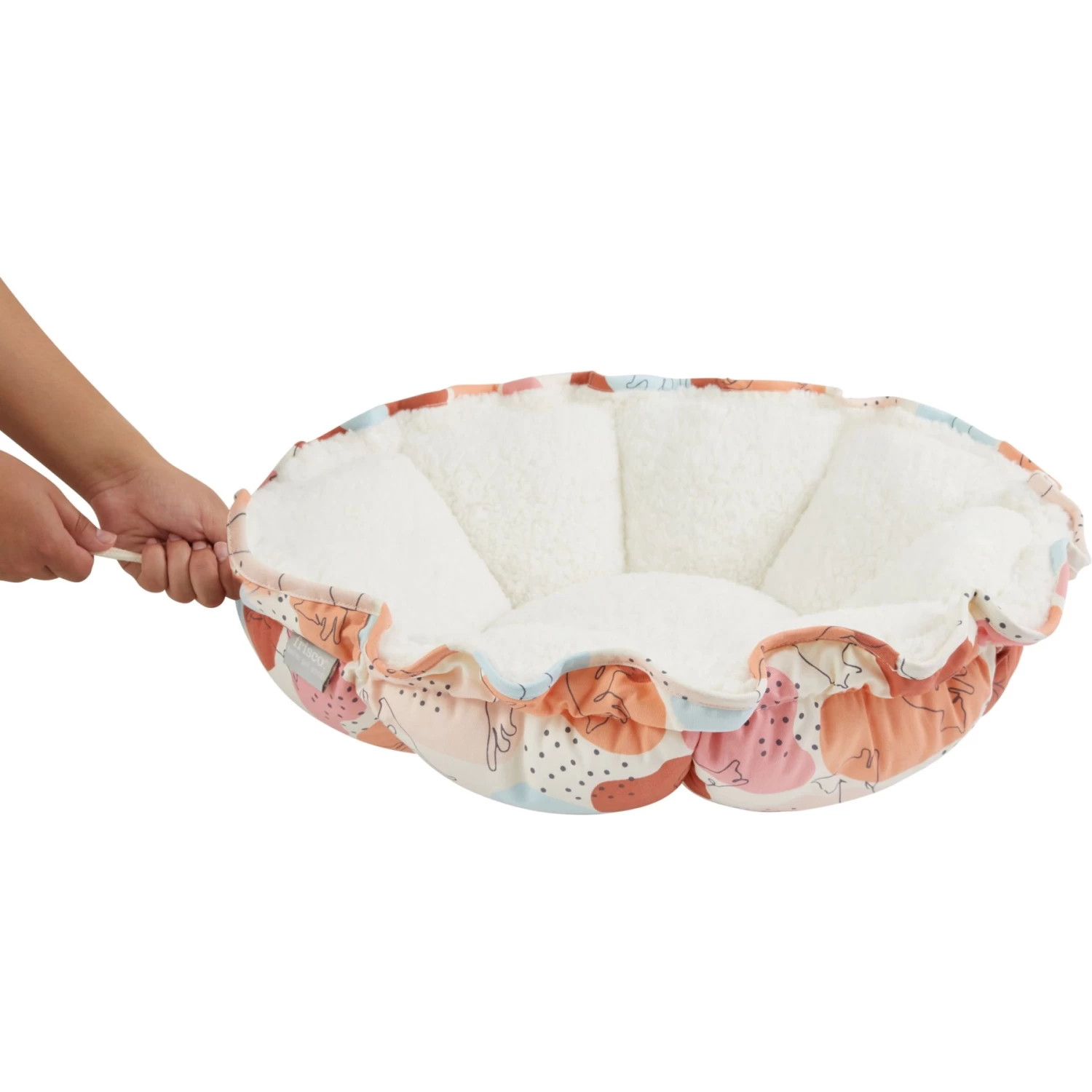 Frisco Calico Cat Design Adjustable Cat Bolster Bed 4 Frisco Calico Cat Design Adjustable Cat Bolster Bed - Image 4