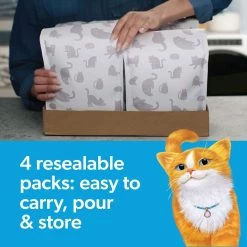 Fresh Step Febreze Freshness Gain Scented Clumping Clay Cat Litter -Cat Dog Supply Store 346442 PT5. AC SS1800 V1694465596