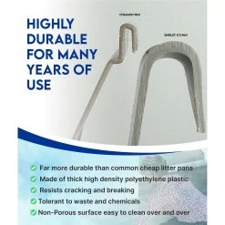 Shirley K's Senior Cat Litter Box, X-Large -Cat Dog Supply Store 347408 PT6. AC SS1800 V1679682947