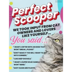 IPrimio Deep Shovel Cat Litter Scooper, X-Large -Cat Dog Supply Store 352822 PT5. AC SS1800 V1642529507