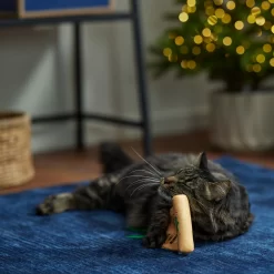 Frisco Holiday Santa's List Plush & Feather Cat Toy With Catnip -Cat Dog Supply Store 360895 PT3. AC SS1800 V1661874361