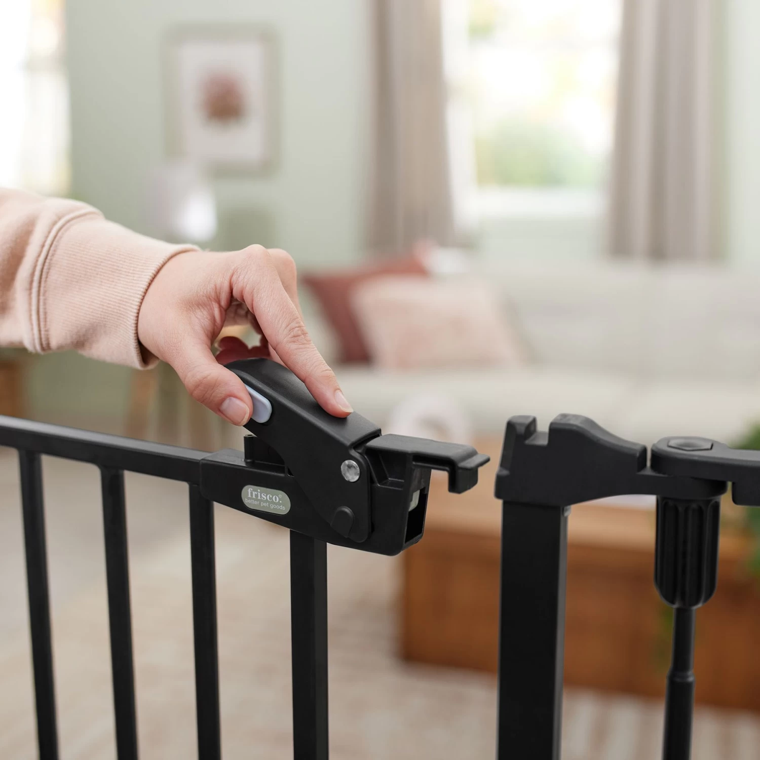 Frisco Steel 3-Panel Configurable Gate, 41-in Height 6 Frisco Steel 3-Panel Configurable Gate, 41-in Height - Image 6