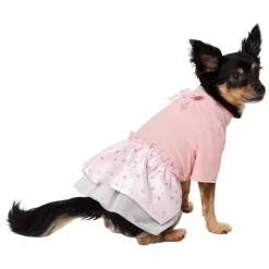 Frisco Tulle Hearts Dog & Cat Dress -Cat Dog Supply Store 371070 PT2. AC SS1800 V1701797007