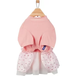 Frisco Tulle Hearts Dog & Cat Dress -Cat Dog Supply Store 371070 PT5. AC SS1800 V1700690602