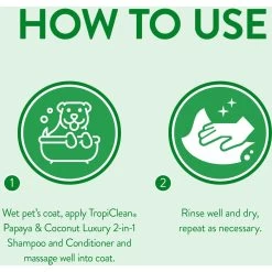 TropiClean Luxury 2 In 1 Papaya & Coconut Pet Shampoo & Conditioner & Frisco Cat & Dog Bristle Brush 11 TropiClean Luxury 2 In 1 Papaya & Coconut Pet Shampoo & Conditioner & Frisco Cat & Dog Bristle Brush -Cat Dog Supply Store 575094 PT3. AC SS1800 V1657660395