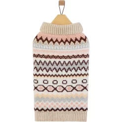 Frisco Sherpa Lined Fairisle Dog & Cat Sweater -Cat Dog Supply Store 718422 PT3. AC SS1800 V1693234302