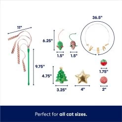 Frisco Holiday Cozy Christmas Sack Variety Pack Cat Toy With Catnip -Cat Dog Supply Store 740054 PT2. AC SS1800 V1695046483