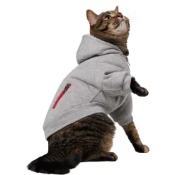Frisco Sweatshirt Fleece Dog & Cat Hoodie With Sherpa Lining