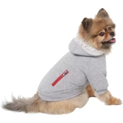 Frisco Sweatshirt Fleece Dog & Cat Hoodie With Sherpa Lining -Cat Dog Supply Store 742550 PT2. AC SS1800 V1703194378