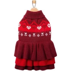 Frisco Nordic Sequin Dog & Cat Sweater Dress 10 Frisco Nordic Sequin Dog & Cat Sweater Dress -Cat Dog Supply Store 745886 PT3. AC SS1800 V1694793753