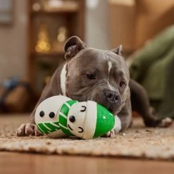 Frisco Holiday Snowman Latex Squeaky Dog Toy -Cat Dog Supply Store 773870 PT3. AC SS1800 V1695044328