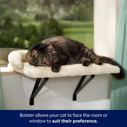 Frisco Plush Cat Window Perch With Removeable Bolster 9 Frisco Plush Cat Window Perch With Removeable Bolster -Cat Dog Supply Store 804630 PT3. AC SS1800 V1695933062