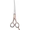 Babyliss Pro Pet Rose Gold Curved Shears Dog Grooming Tool, 6-inch