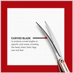 Babyliss Pro Pet Rose Gold Curved Shears Dog Grooming Tool, 6-inch -Cat Dog Supply Store 823638 PT3. AC SS1800 V1694202832