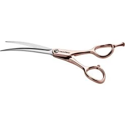 Babyliss Pro Pet Rose Gold Curved Shears Dog Grooming Tool, 6-inch -Cat Dog Supply Store 823638 PT5. AC SS1800 V1694179944