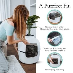 Bundle & Bliss Reusable Cat Litter Liners, 3 Count -Cat Dog Supply Store 897454 PT3. AC SS1800 V1687885907