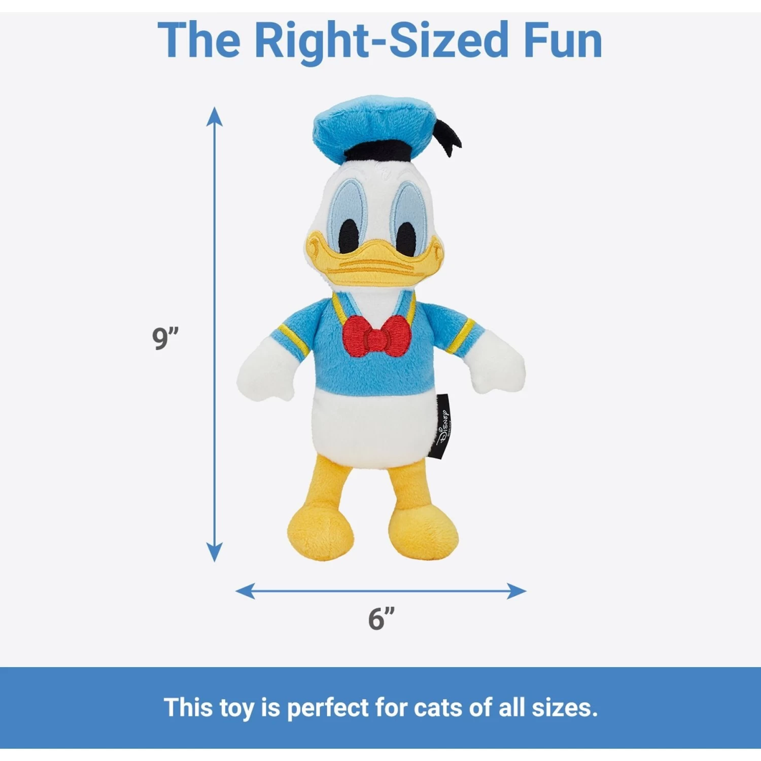 Disney Mickey Mouse Plush Kicker Cat Toy With Catnip + 3 Items 6 Disney Mickey Mouse Plush Kicker Cat Toy With Catnip + 3 Items - Image 6