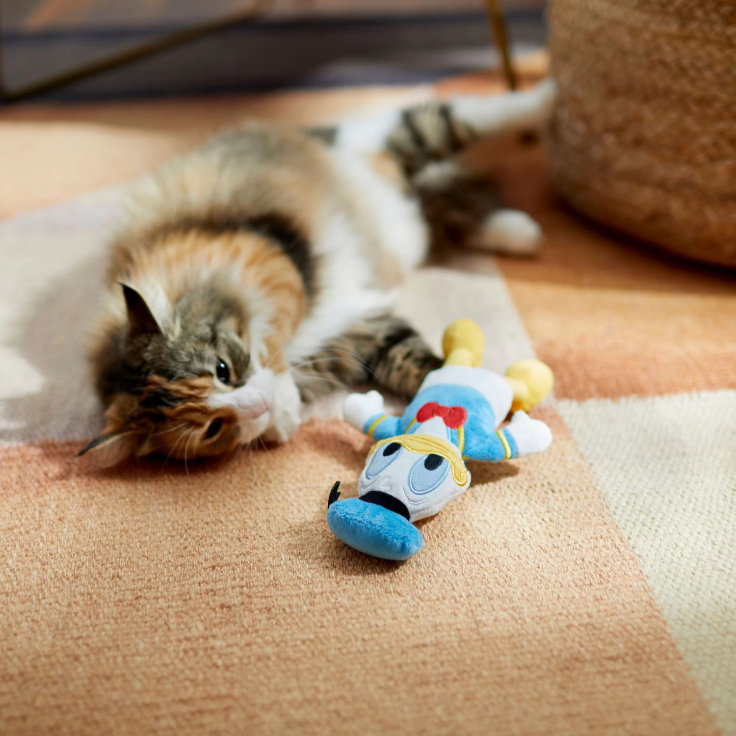 Disney Mickey Mouse Plush Kicker Cat Toy With Catnip + 3 Items 7 Disney Mickey Mouse Plush Kicker Cat Toy With Catnip + 3 Items - Image 7