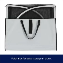 Frisco Travel Safety Dog & Cat Carrier & Pet Fit For Life Collapsible Portable Litter Box With Collapsible Bowl -Cat Dog Supply Store 947670 PT3. AC SS1800 V1693925028