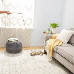 Frisco Fabric Teaser Wand Cat Toy & Frisco Bird With Feathers Teaser Wand Cat Toy With Catnip -Cat Dog Supply Store 962094 PT4. AC SS1800 V1694782977