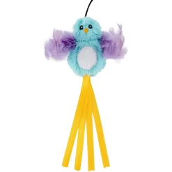 Frisco Fabric Teaser Wand Cat Toy & Frisco Bird With Feathers Teaser Wand Cat Toy With Catnip -Cat Dog Supply Store 962094 PT7. AC SS1800 V1694782976