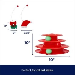 Frisco Holiday Santa Hat & Mistletoe Cat Tracks Cat Toy & Frisco Holiday Gingerbread Interactive Cat Scratcher Cat Toy With Catnip 11 Frisco Holiday Santa Hat & Mistletoe Cat Tracks Cat Toy & Frisco Holiday Gingerbread Interactive Cat Scratcher Cat Toy With Catnip -Cat Dog Supply Store 986246 PT2. AC SS1800 V1698258056