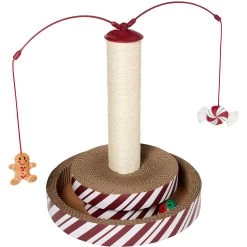 Frisco Holiday Santa Hat & Mistletoe Cat Tracks Cat Toy & Frisco Holiday Gingerbread Interactive Cat Scratcher Cat Toy With Catnip 14 Frisco Holiday Santa Hat & Mistletoe Cat Tracks Cat Toy & Frisco Holiday Gingerbread Interactive Cat Scratcher Cat Toy With Catnip -Cat Dog Supply Store 986246 PT5. AC SS1800 V1698258405