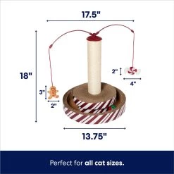 Frisco Holiday Santa Hat & Mistletoe Cat Tracks Cat Toy & Frisco Holiday Gingerbread Interactive Cat Scratcher Cat Toy With Catnip 15 Frisco Holiday Santa Hat & Mistletoe Cat Tracks Cat Toy & Frisco Holiday Gingerbread Interactive Cat Scratcher Cat Toy With Catnip -Cat Dog Supply Store 986246 PT6. AC SS1800 V1698258116
